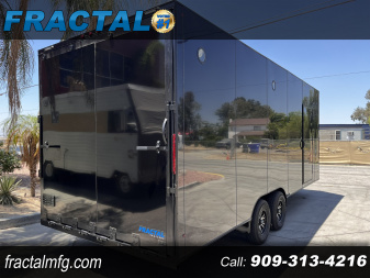 New 2026 FRACTAL 20' ENCLOSED CAR HAULER