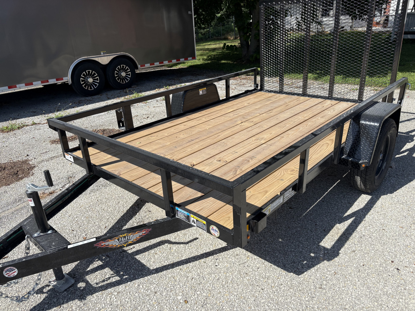 New 2025 H&H Trailers Utility Rail Utility Trailer