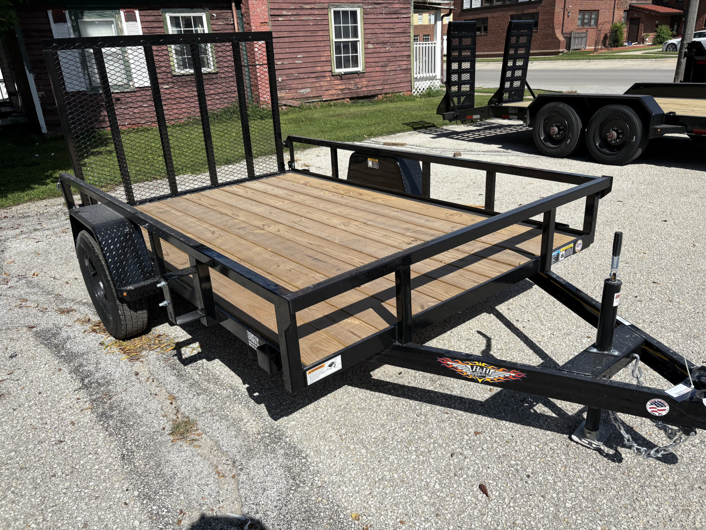 New 2025 H&H Trailers Utility Rail Utility Trailer