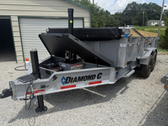 New 2026 Diamond C LPT207 Dump Trailer 82”X14’ PACESETTER EDITION HYDRO JACK