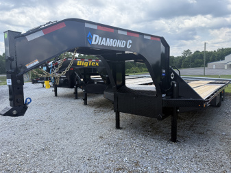 New 2025 Diamond C FMAX210 GOOSENECK TRAILER HYDRO DOVE AND JACKS 14PLT TIRES
