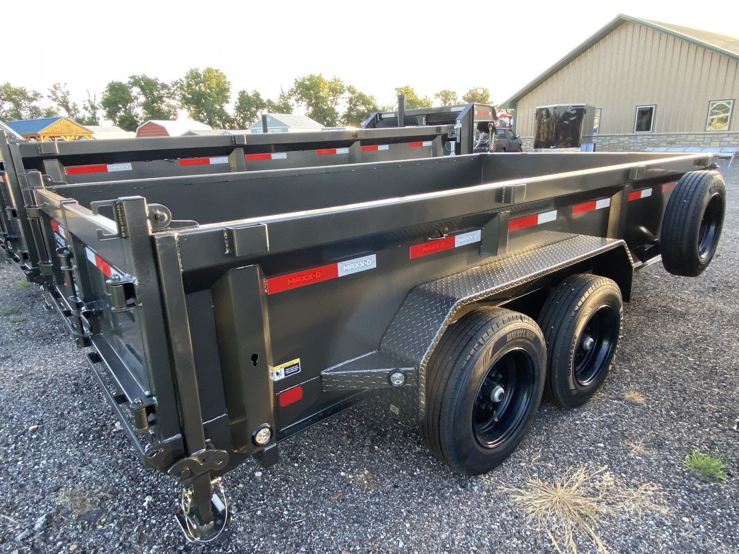 New 2026 MAXX-D DJX 83x14 Dump Trailer