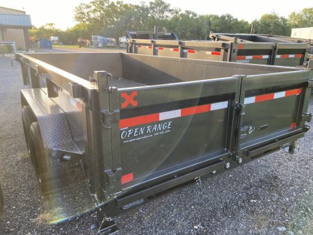 New 2026 MAXX-D DJX 83x14 Dump Trailer