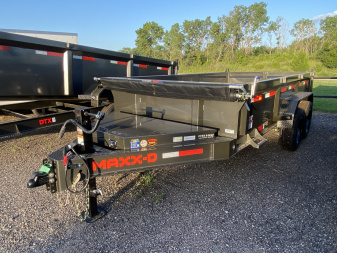 New 2026 MAXX-D DJX 83x14 Dump Trailer