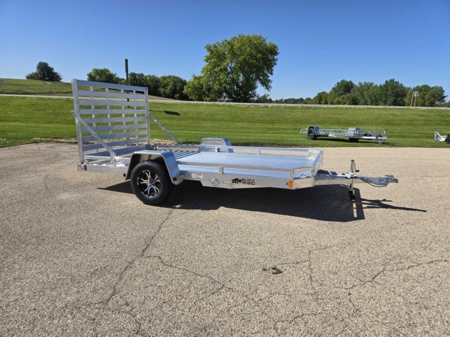 New 2026 Black Rhino *INCOMING* Aluminum 81"x12' LPS8112A Low Profile ATV Trailer