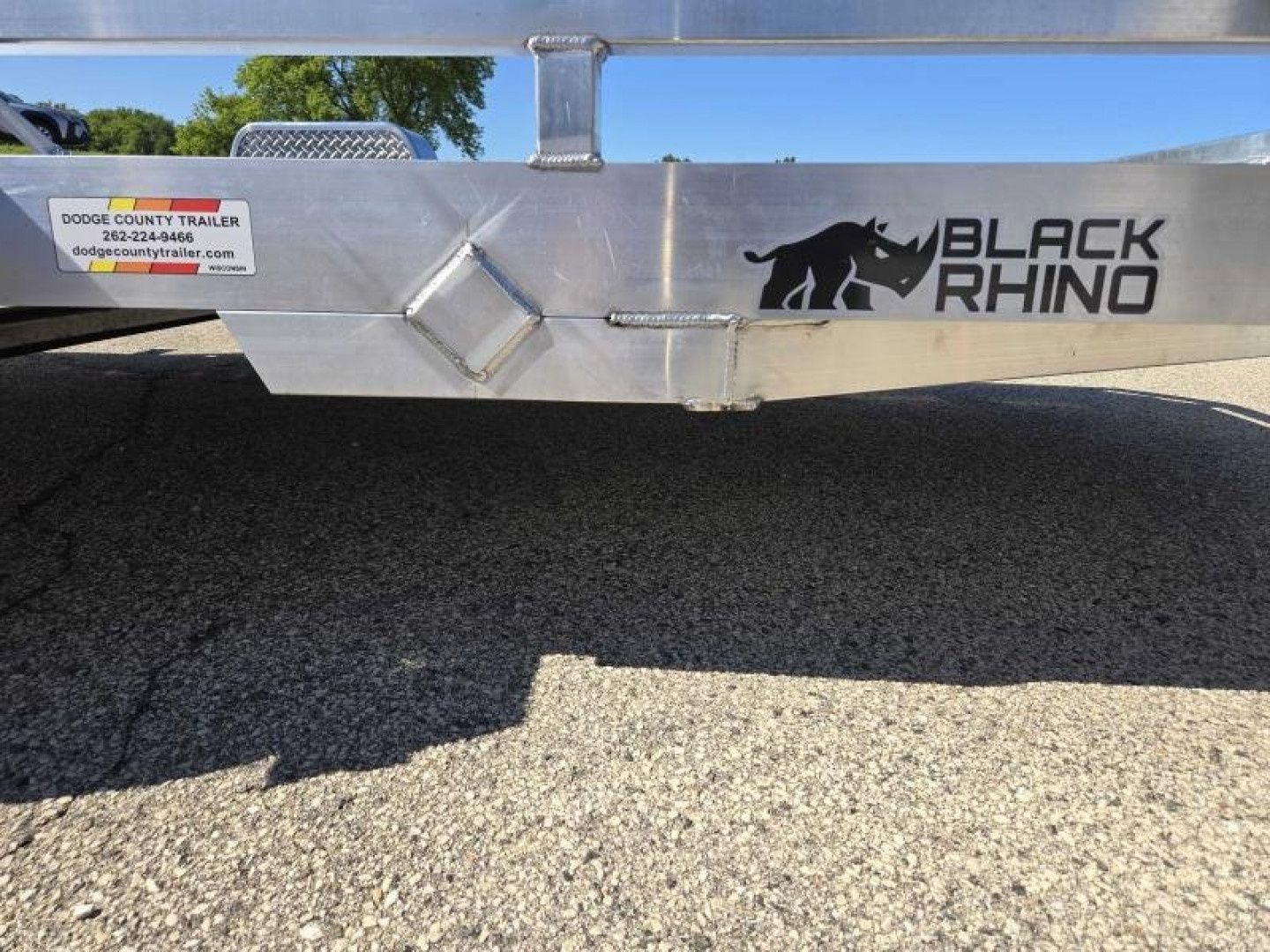 New 2026 Black Rhino *INCOMING* Aluminum 81"x12' LPS8112A Low Profile ATV Trailer