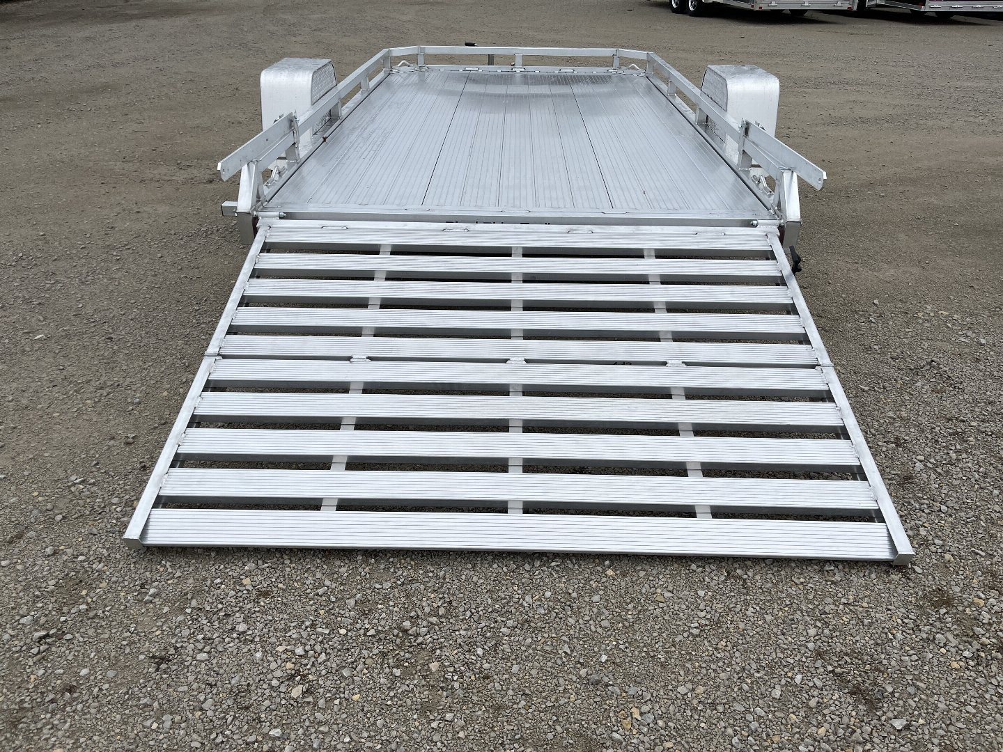 New 2026 Black Rhino *INCOMING* Aluminum 81"x12' Low Profile LPS8112A w/ Bi-Fold Gate ATV Trailer