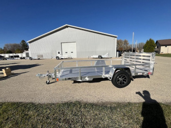 New *INCOMING* 2025 Black Rhino Aluminum LSS612A Landscape Trailer w/ Bi-Fold Gate Landscape Trailer