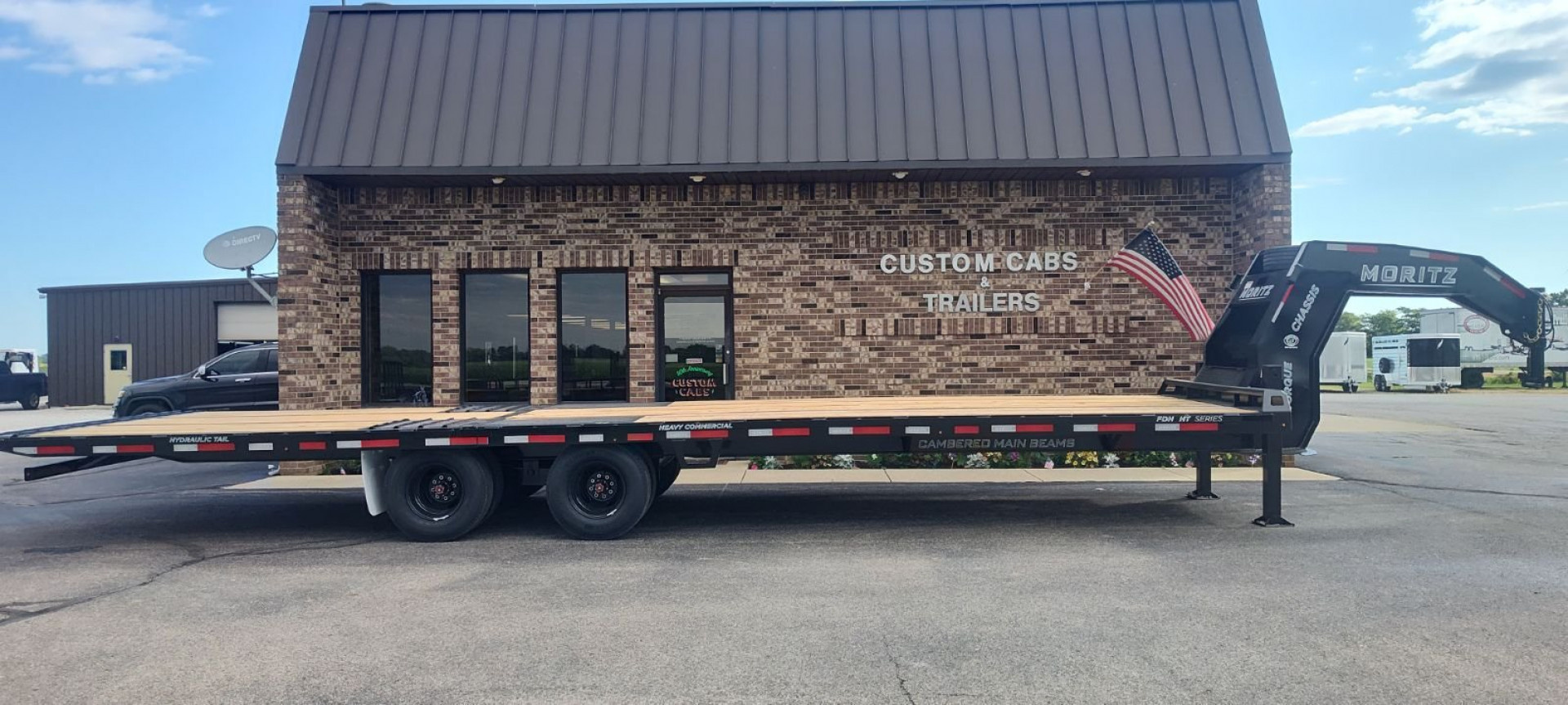 New 2025 Moritz International 20+12 20K Flatbed Trailer