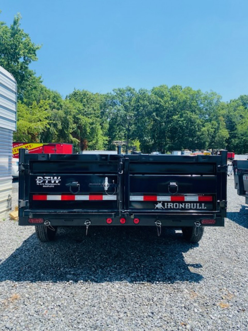 New 2026 Iron Bull 7X16DTB-15K GVWR Dump Trailer