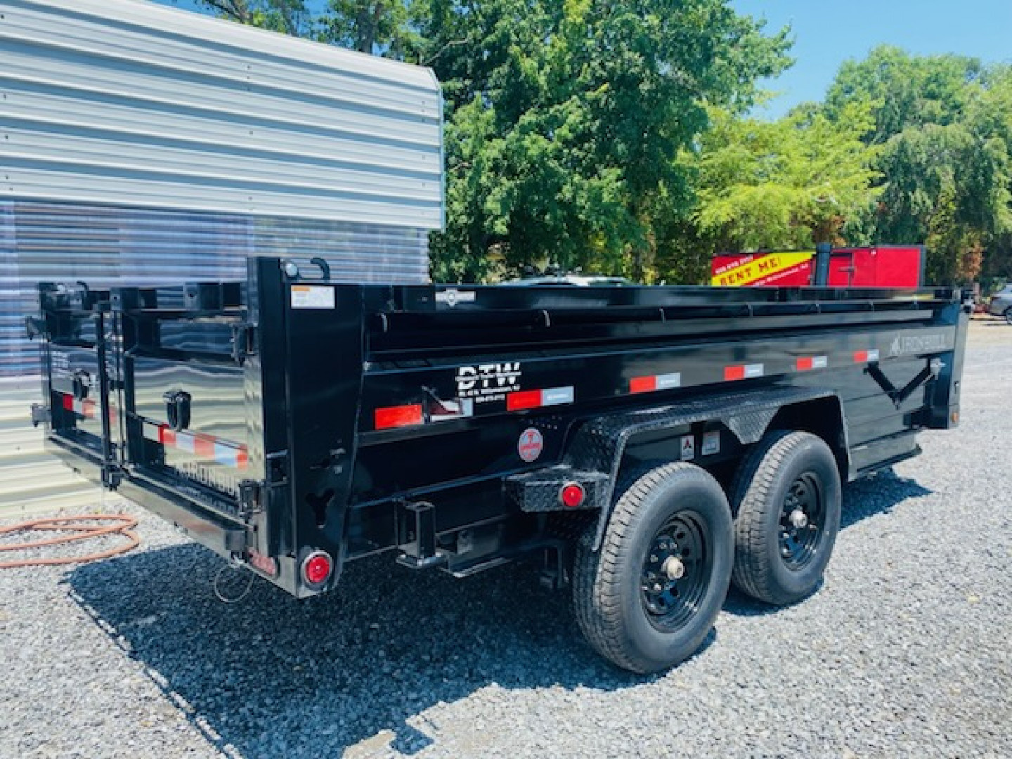 New 2026 Iron Bull 7X16DTB-15K GVWR Dump Trailer