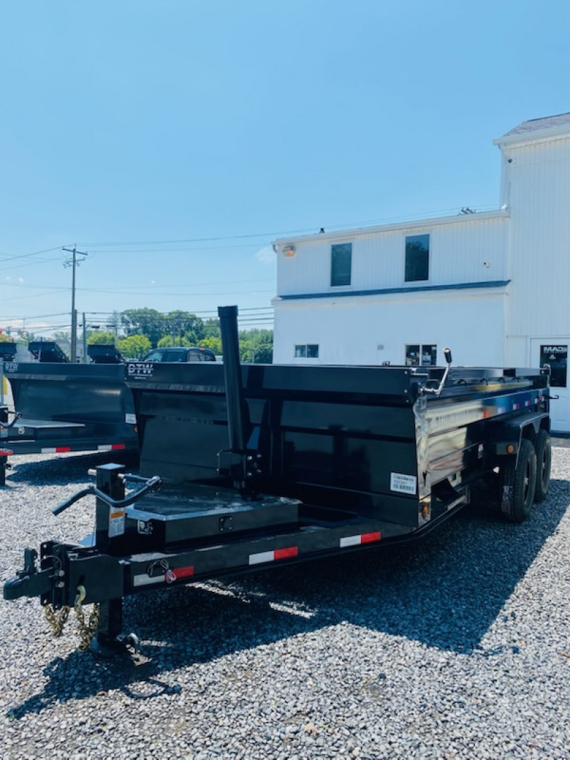 New 2026 Iron Bull 7X16DTB-15K GVWR Dump Trailer