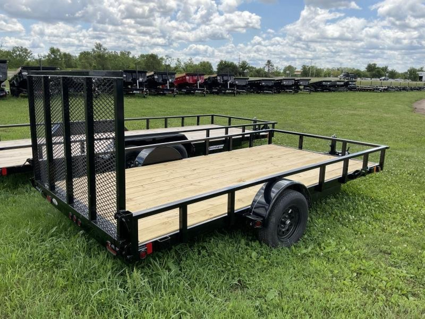 New Liberty 3k 83"x14 Utility Trailer