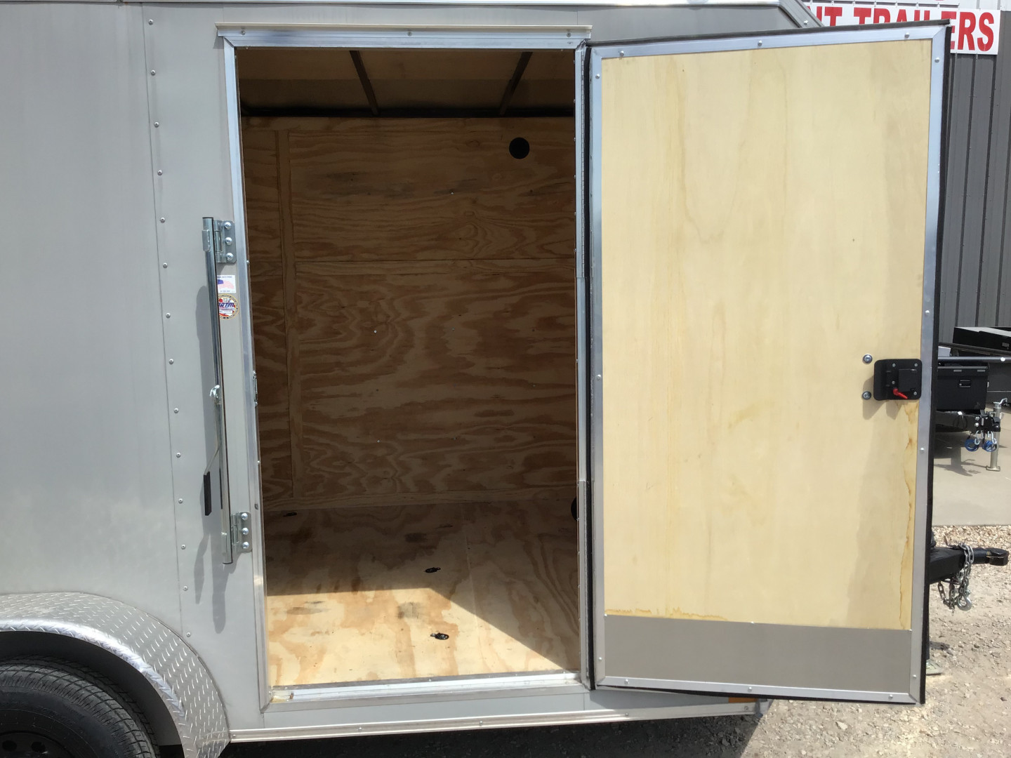 Used Stallion 7'x14' Enclosed Cargo Trailer