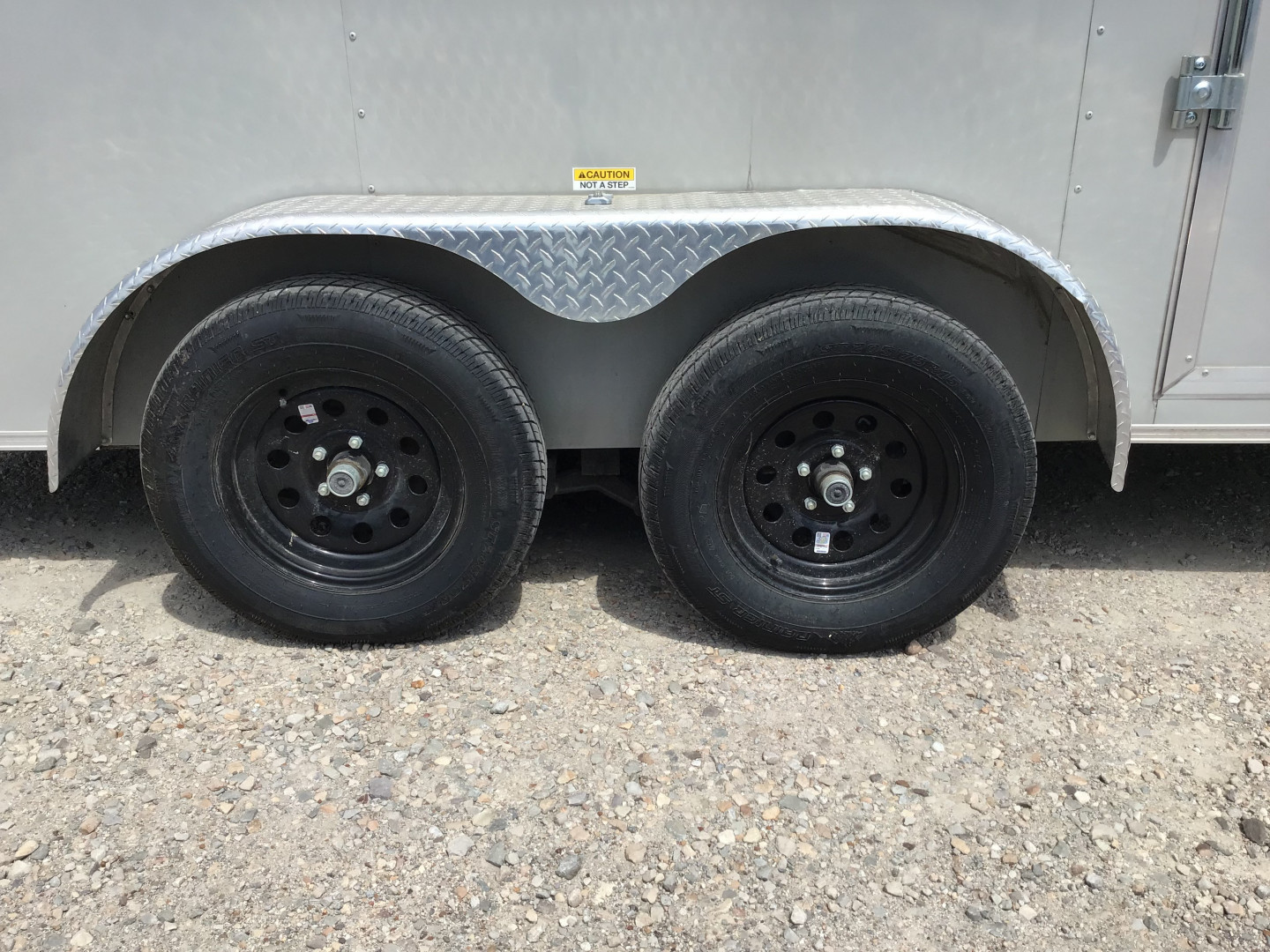 Used Stallion 7'x14' Enclosed Cargo Trailer