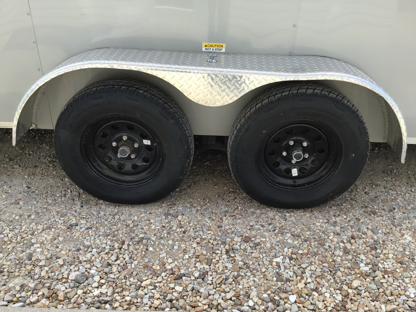 Used Stallion 7'x14' Enclosed Cargo Trailer