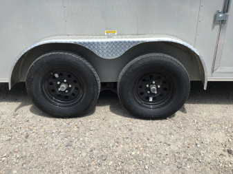 Used Stallion 7'x14' Enclosed Cargo Trailer