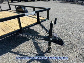 New 2025 TEXAS BRAGG TRAILERS 5x10LD w/ Gate Utility Trailer