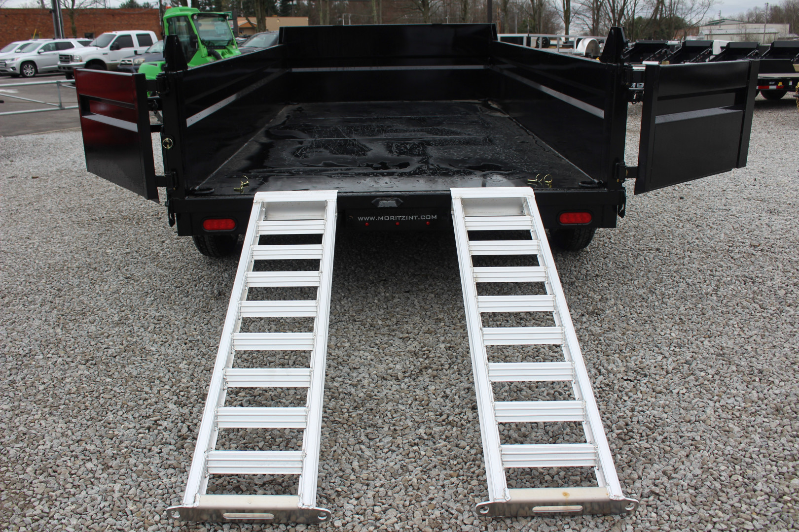 New 2025 Moritz 6' 10" x 14' Heavy Commercial DLH Series Dump Trailer - 14000# GVW