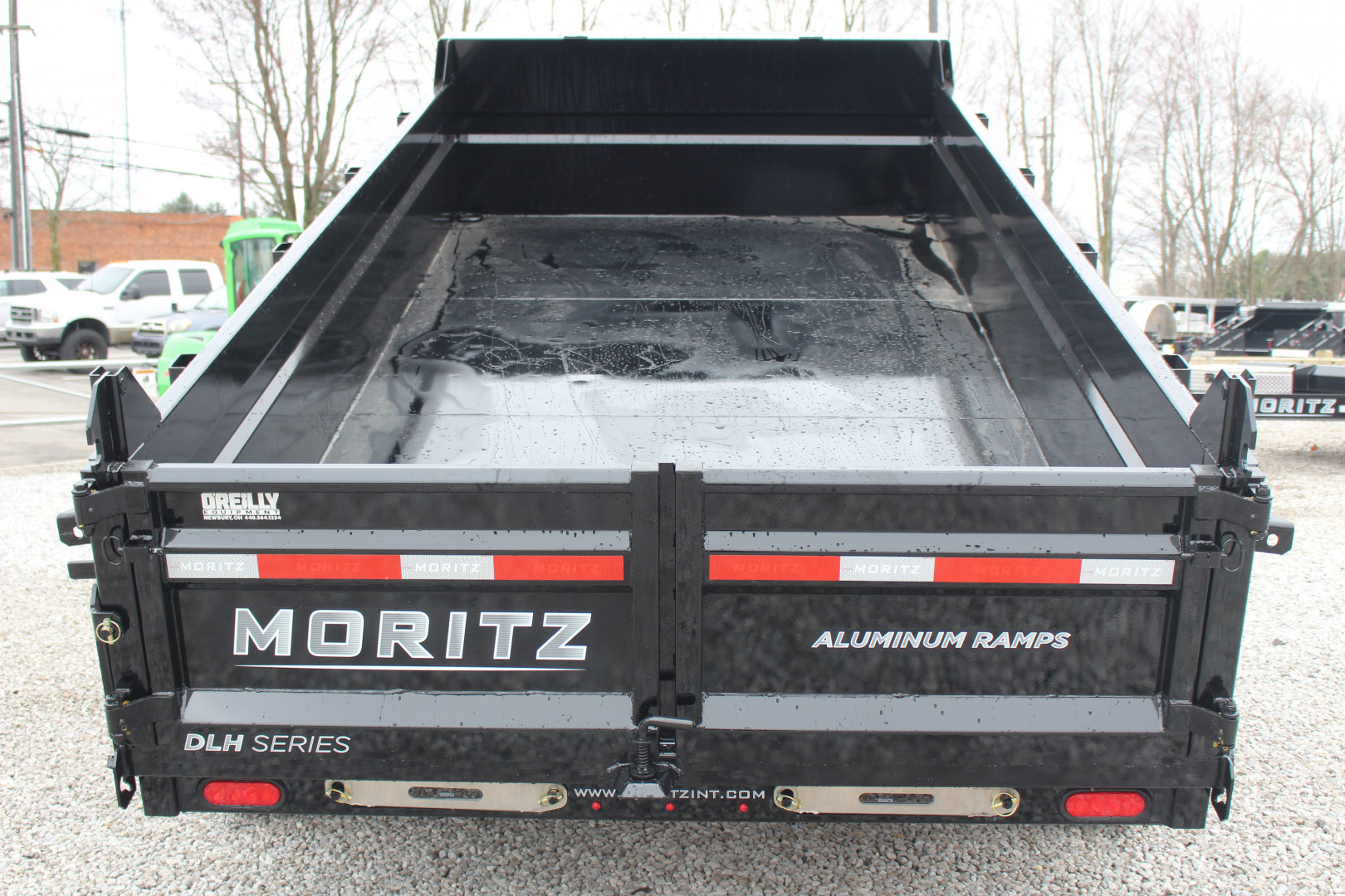 New 2025 Moritz 6' 10" x 14' Heavy Commercial DLH Series Dump Trailer - 14000# GVW