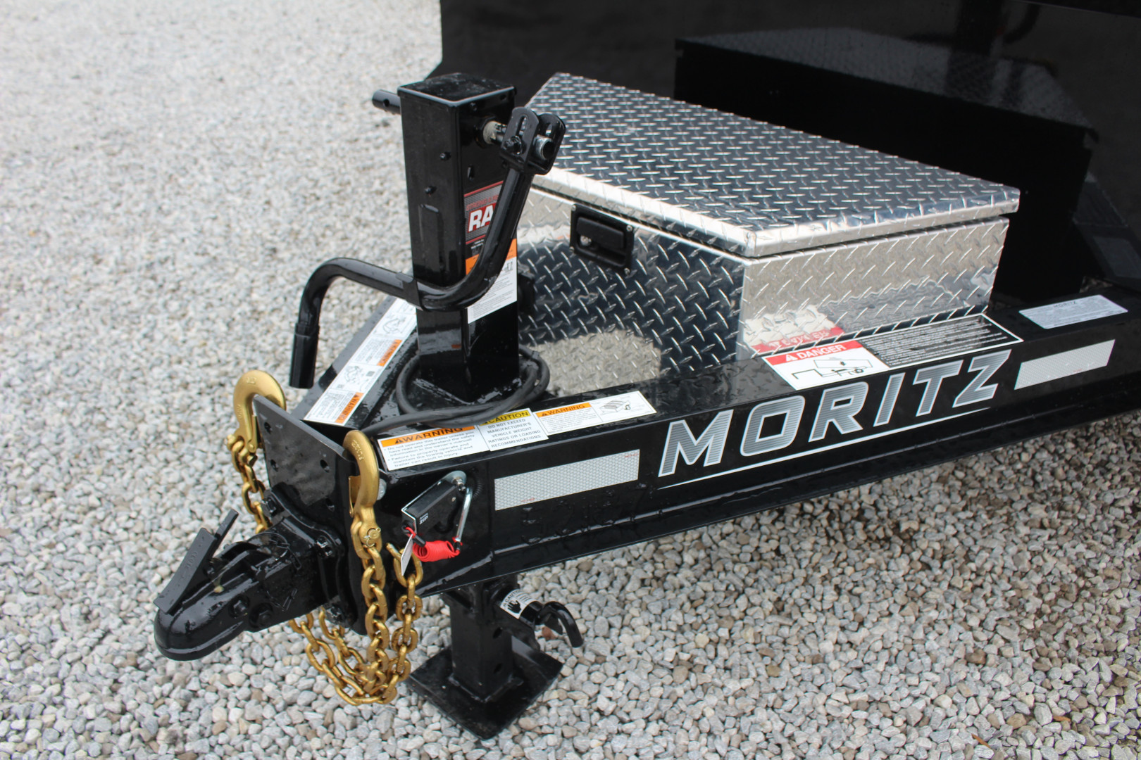 New 2025 Moritz 6' 10" x 14' Heavy Commercial DLH Series Dump Trailer - 14000# GVW