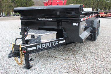 New 2025 Moritz 6' 10  x 14' Heavy Commercial DLH Series Dump Trailer - 14000# GVW