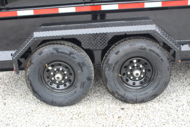 New 2025 Moritz 6' 10" x 14' Heavy Commercial DLH Series Dump Trailer - 14000# GVW