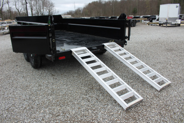 New 2025 Moritz 6' 10" x 14' Heavy Commercial DLH Series Dump Trailer - 14000# GVW