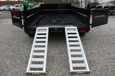 New 2025 Moritz 6' 10" x 14' Heavy Commercial DLH Series Dump Trailer - 14000# GVW