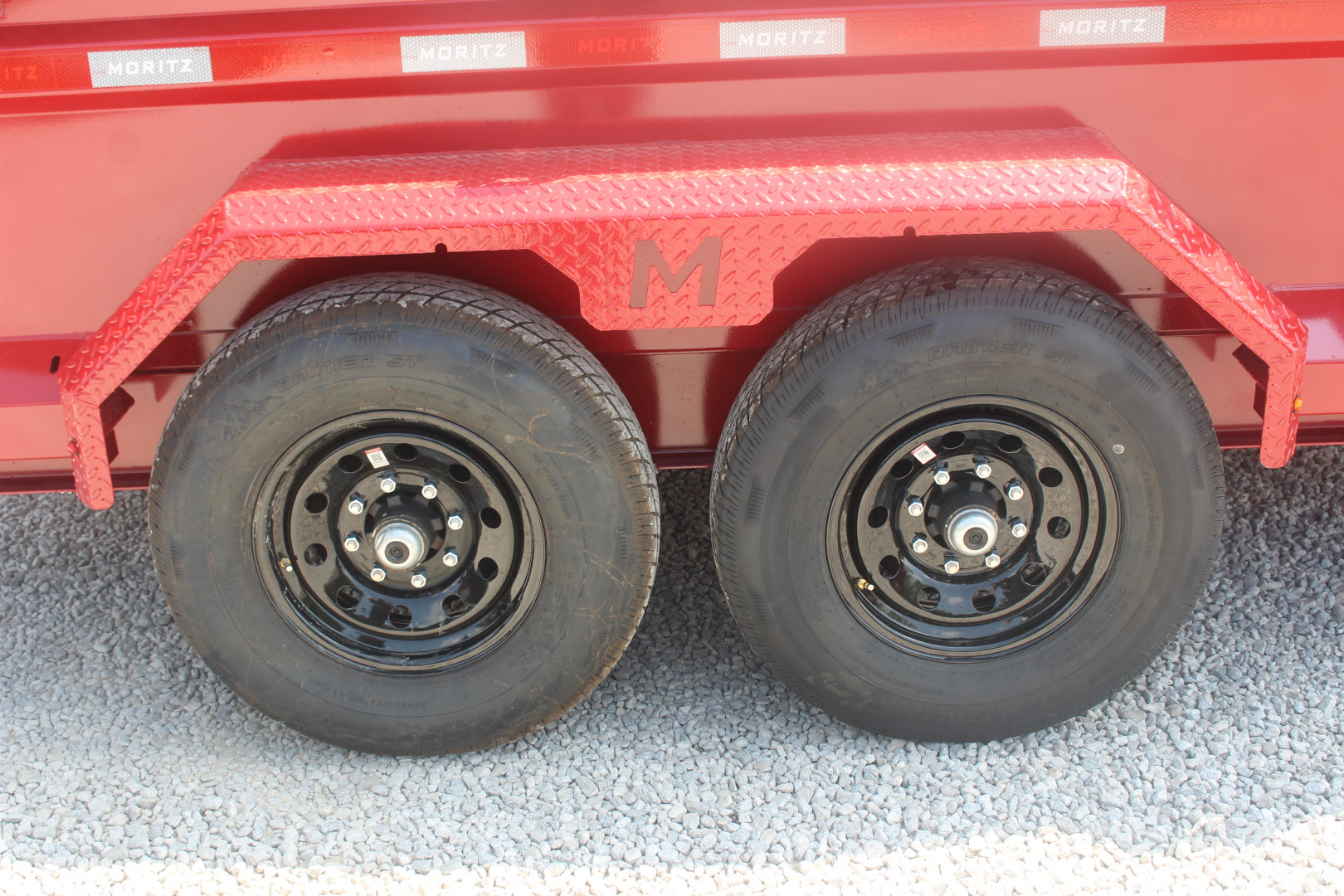 New 2025 Moritz 6' 10" x 14' Heavy Commercial DLH Series Dump Trailer - 14000# GVW