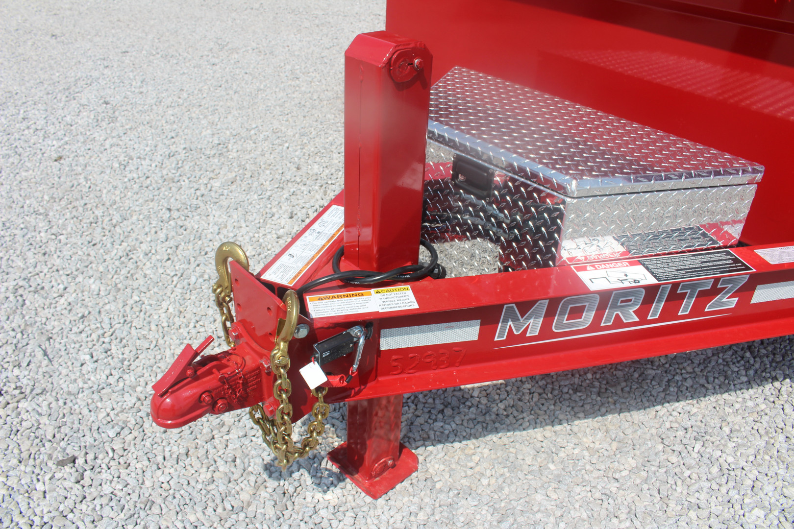 New 2025 Moritz 6' 10" x 14' Heavy Commercial DLH Series Dump Trailer - 14000# GVW