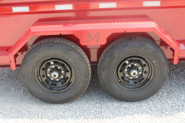 New 2025 Moritz 6' 10" x 14' Heavy Commercial DLH Series Dump Trailer - 14000# GVW