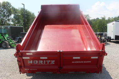 New 2025 Moritz 6' 10" x 14' Heavy Commercial DLH Series Dump Trailer - 14000# GVW