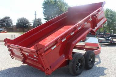 New 2025 Moritz 6' 10" x 14' Heavy Commercial DLH Series Dump Trailer - 14000# GVW