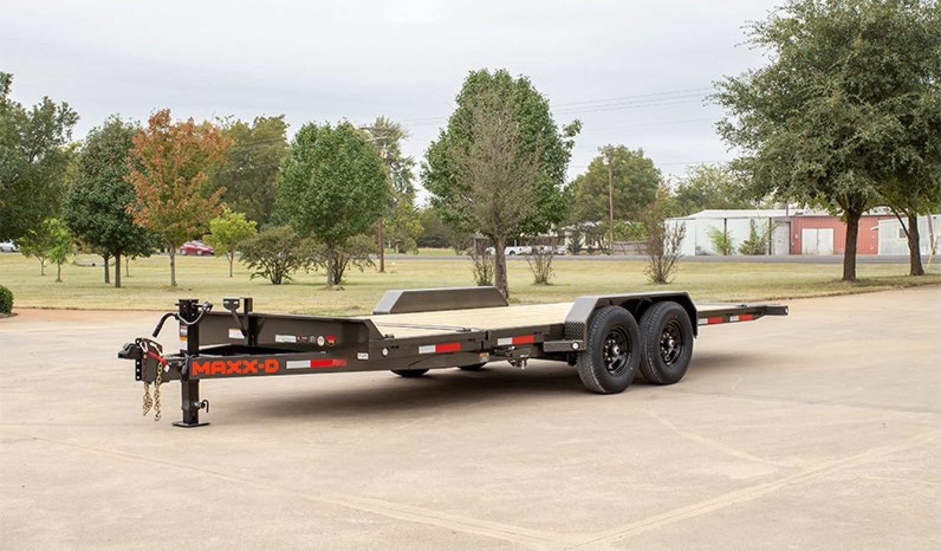 New 2026 MAXX-D 83X22 14K GVWR G6B Gravity Tilt Equipment Hauler / Car Hauler / Powder Coated / 7000# Torsion Axles /(4) D-Rings / 6ft Stationary / Toolbox