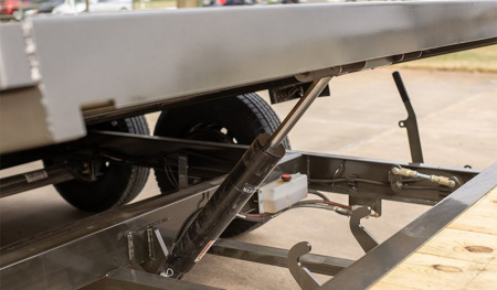 New 2026 MAXX-D 83X22 14K GVWR G6B Gravity Tilt Equipment Hauler / Car Hauler / Powder Coated / 7000# Torsion Axles /(4) D-Rings / 6ft Stationary / Toolbox