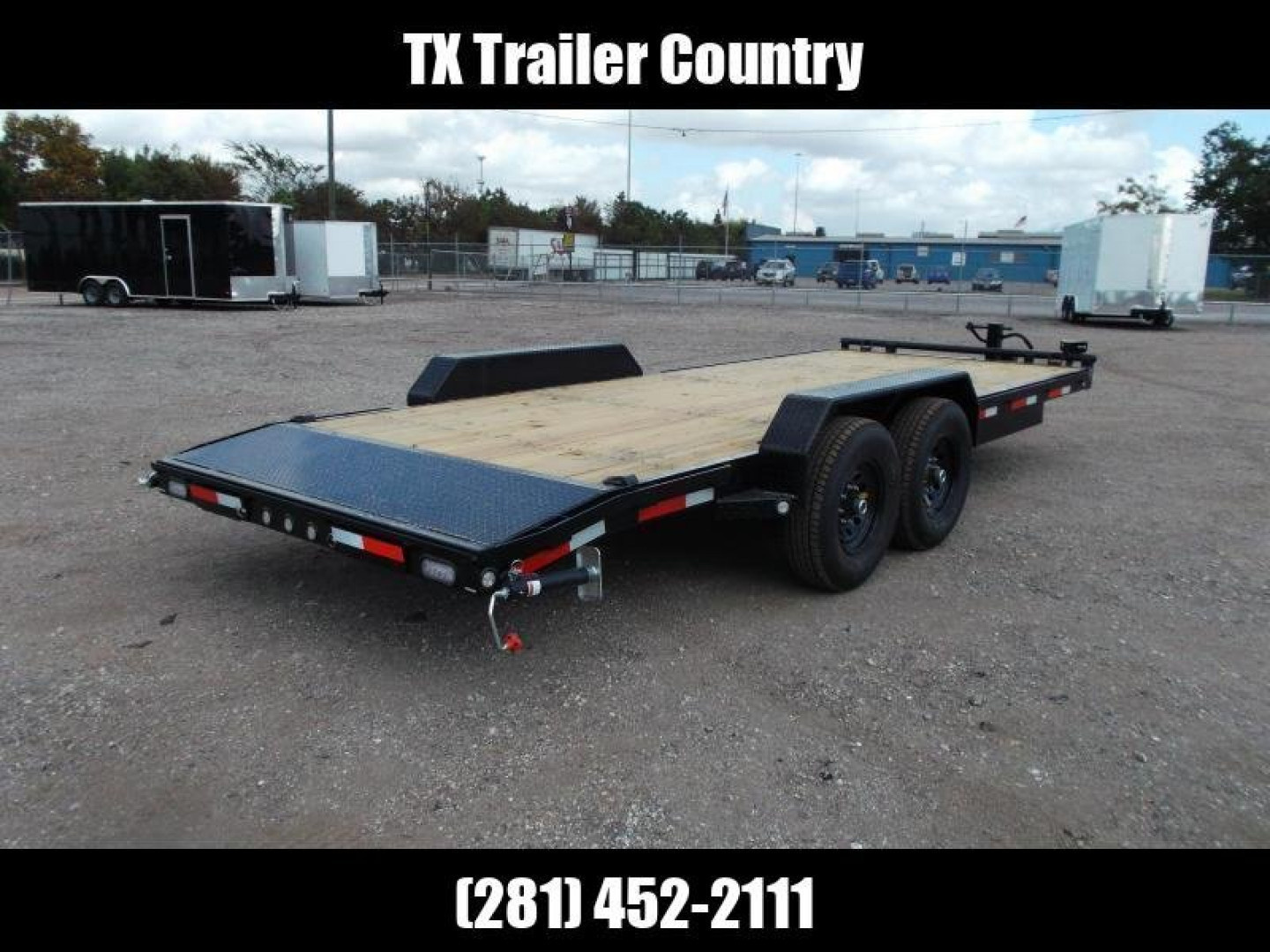 New 2026 MAXX-D 83X24 14K C6X Car Hauler / Race Car Trailer / Flatbed Trailer / Equipment Trailer / Powder Coated / 7000# Axles / LEDs / 5ft C-Channel Stow Away Ramps