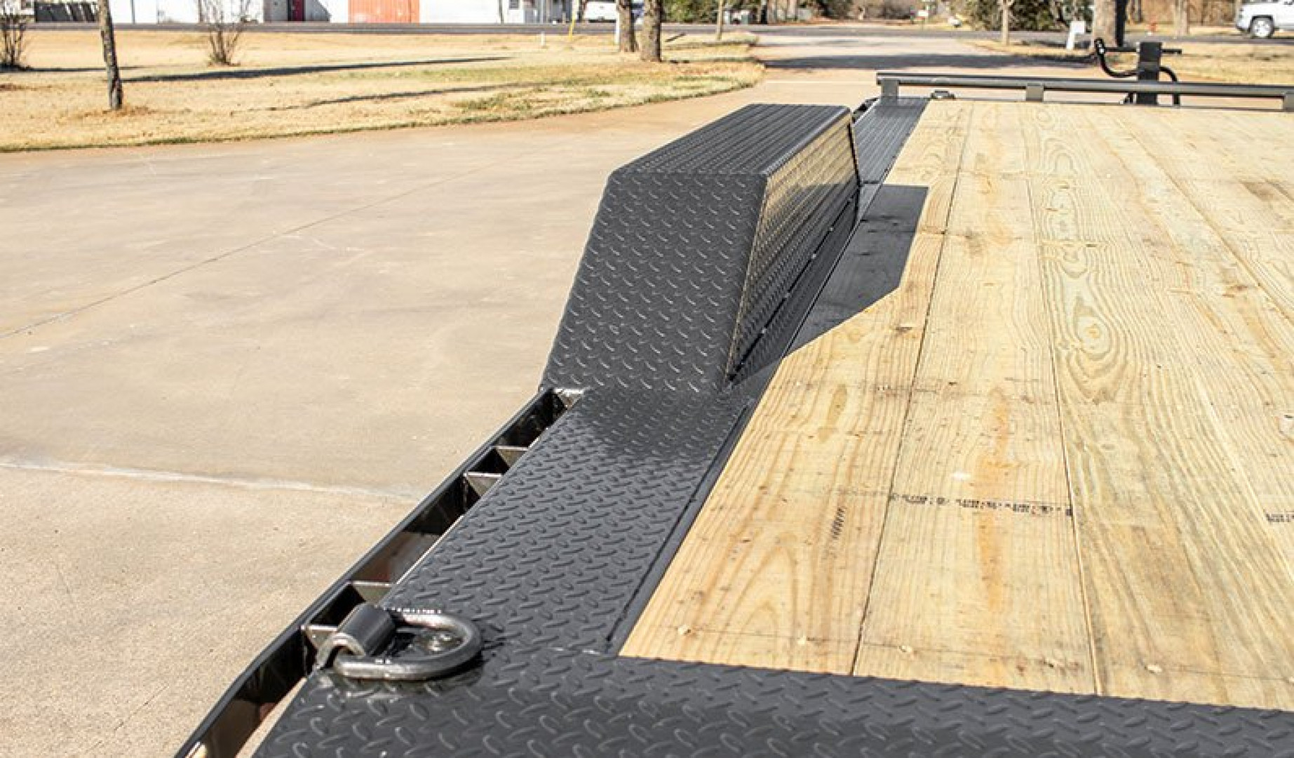 New 2026 MAXX-D 102x20 H6X 14K Car Hauler / Racing Trailer / Flatbed / Equipment Hauler / Drive Over Fenders / 7000# Axles / Black Powder Coated / 5ft Stow Away Ramps