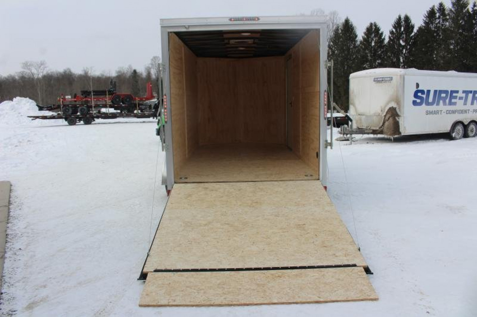 New 2026 Darkhorse Cargo 7' x 14' Enclosed Trailer - Ramp Door - 7' Interior Height - 7000# GVW