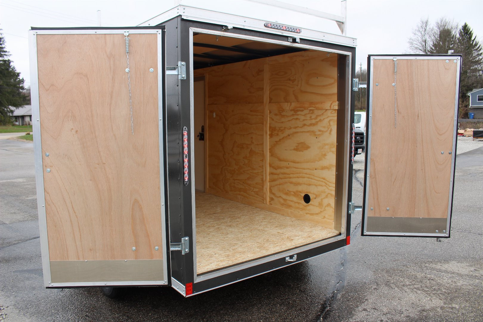 New 2025 Darkhorse Cargo DHW 6' x 12' Cargo / Enclosed Trailer - DOUBLE REAR DOOR - 7000# GVW