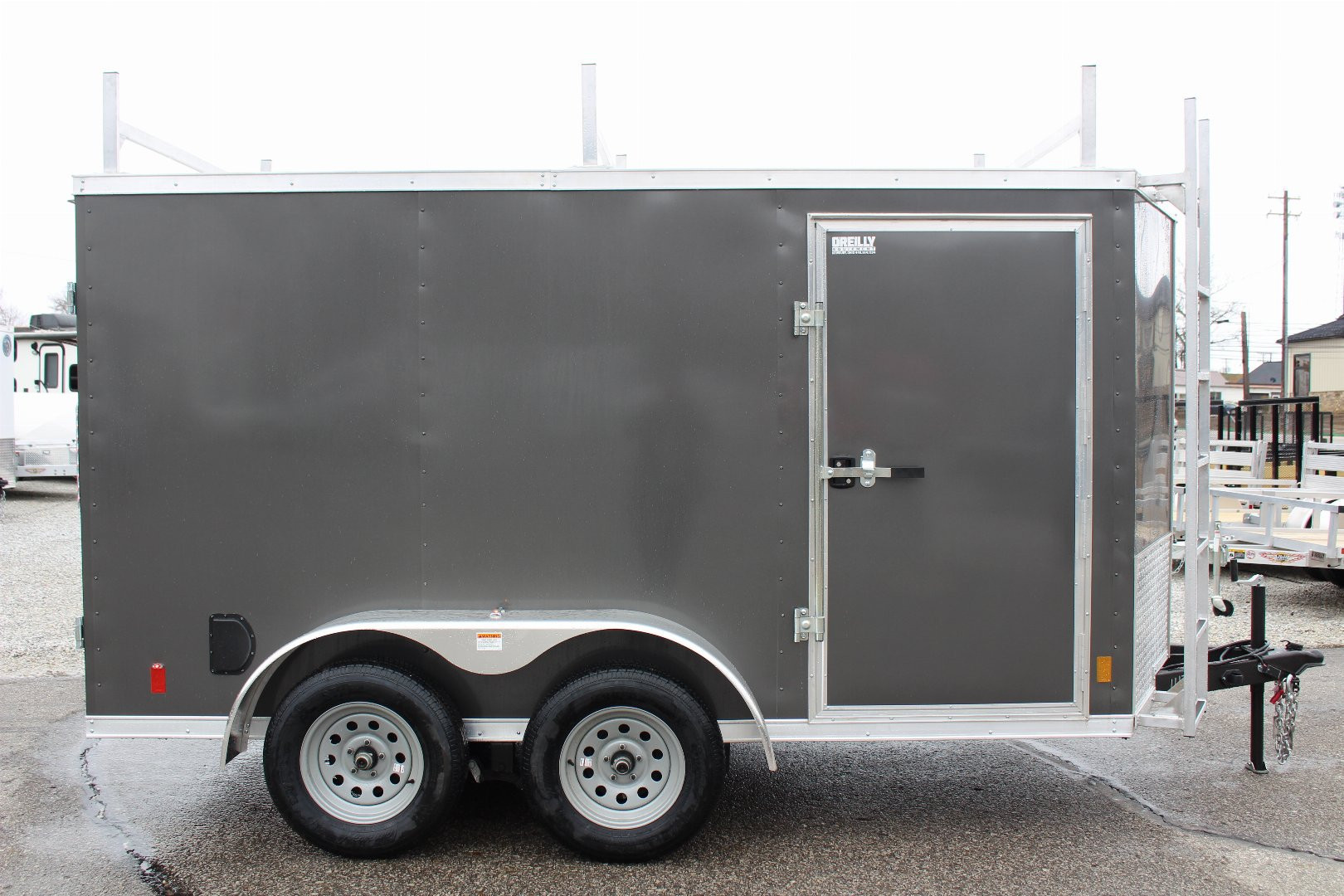 New 2025 Darkhorse Cargo DHW 6' x 12' Cargo / Enclosed Trailer - DOUBLE REAR DOOR - 7000# GVW