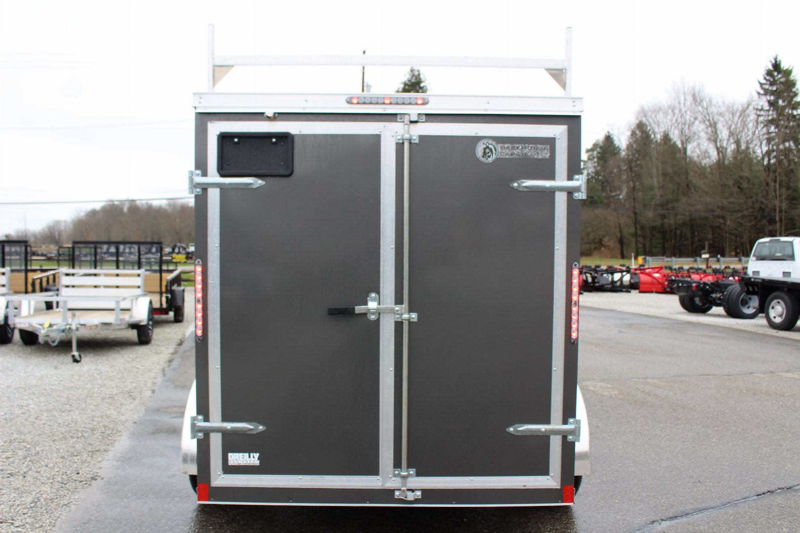 New 2025 Darkhorse Cargo DHW 6' x 12' Cargo / Enclosed Trailer - DOUBLE REAR DOOR - 7000# GVW