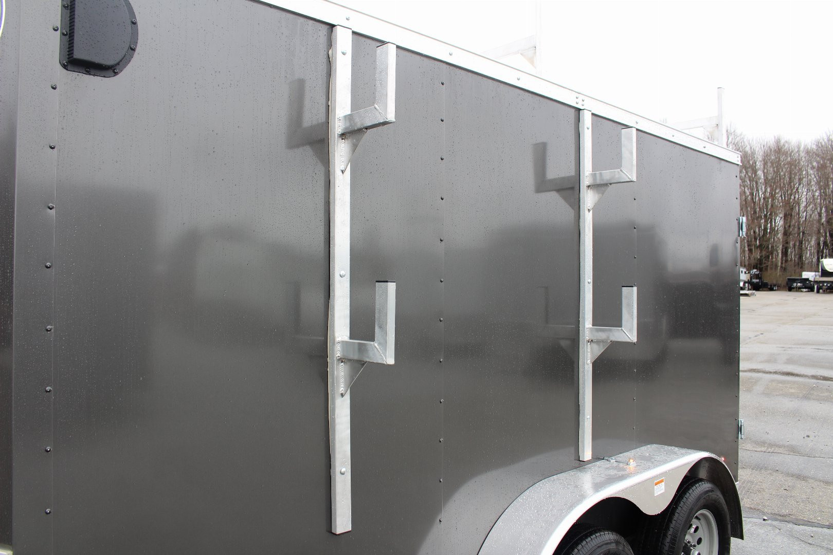 New 2025 Darkhorse Cargo DHW 6' x 12' Cargo / Enclosed Trailer - DOUBLE REAR DOOR - 7000# GVW