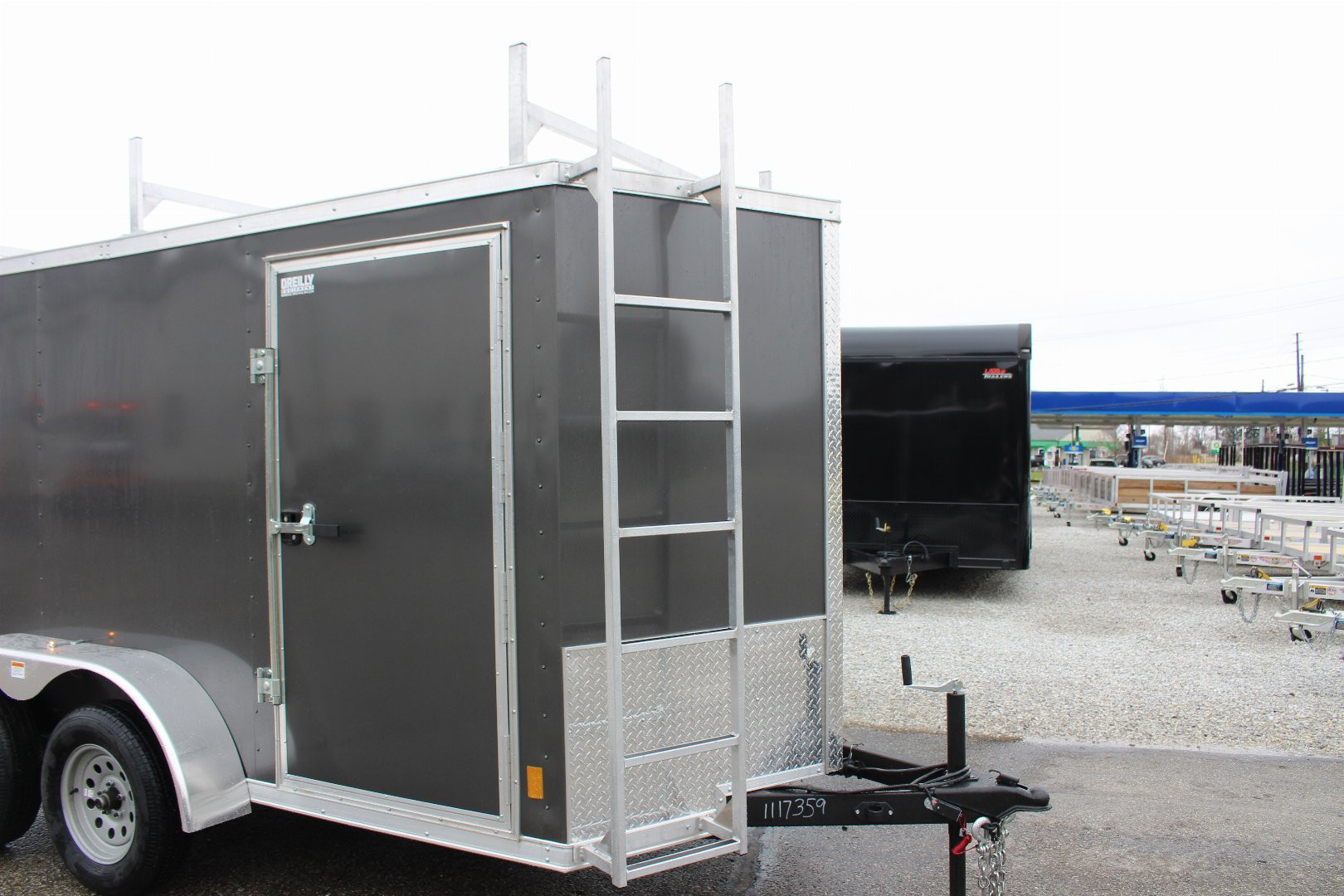New 2025 Darkhorse Cargo DHW 6' x 12' Cargo / Enclosed Trailer - DOUBLE REAR DOOR - 7000# GVW