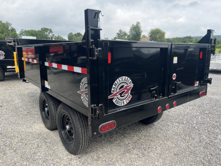 New 2026 Homesteader 6x10 Deckover Dump - 10k - Barn Doors