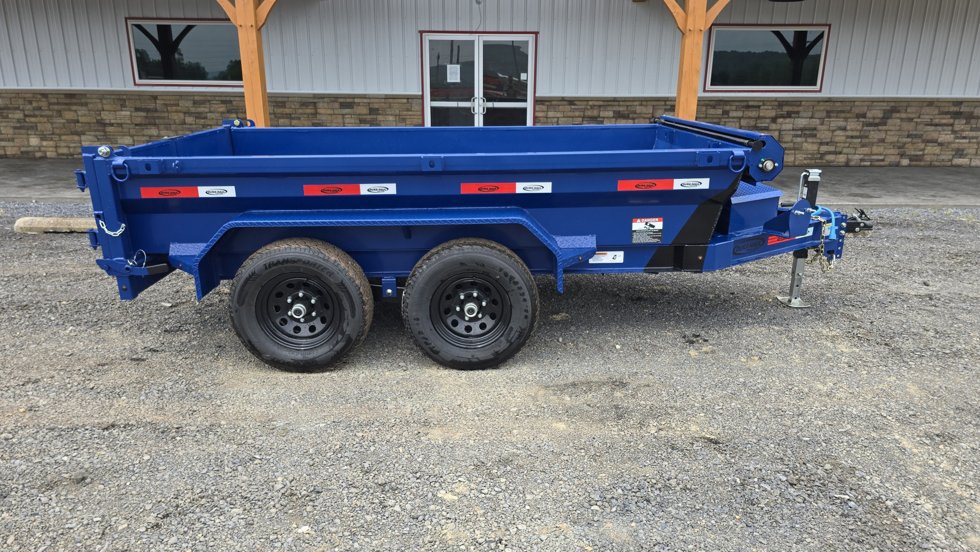 New Dura-Haul Dump Trailer / 60"x10' / 10.4k GVWR