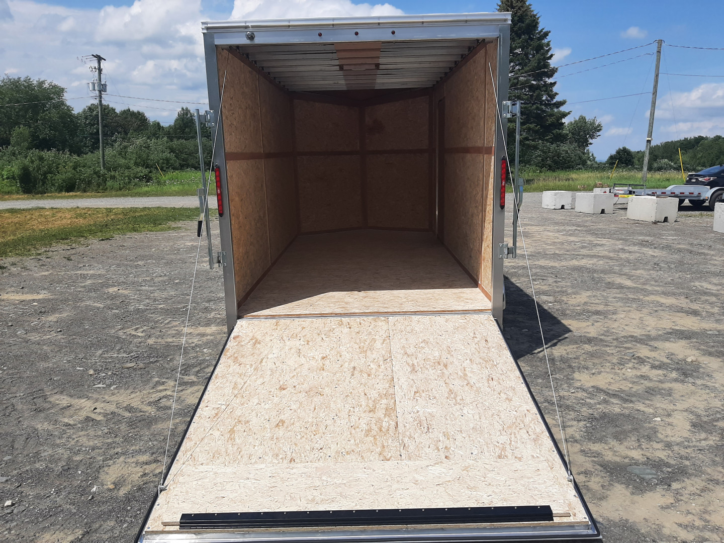New 2025 Weberlane 14' x 7' Weberlane Aluminum Enclosed Tandem Cargo / Enclosed Trailer