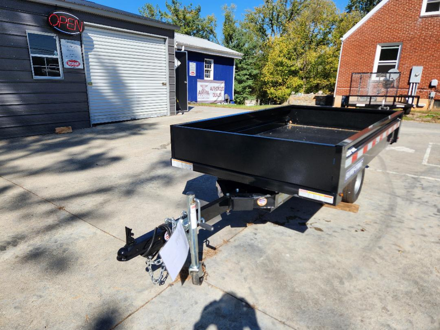 New 2025 Sure-Trac 4.5 x 8 Dump Trailer