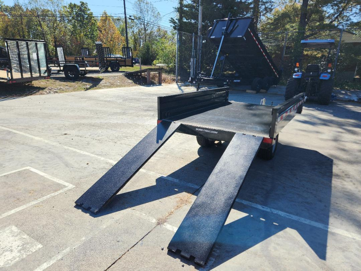 New 2025 Sure-Trac 4.5 x 8 Dump Trailer