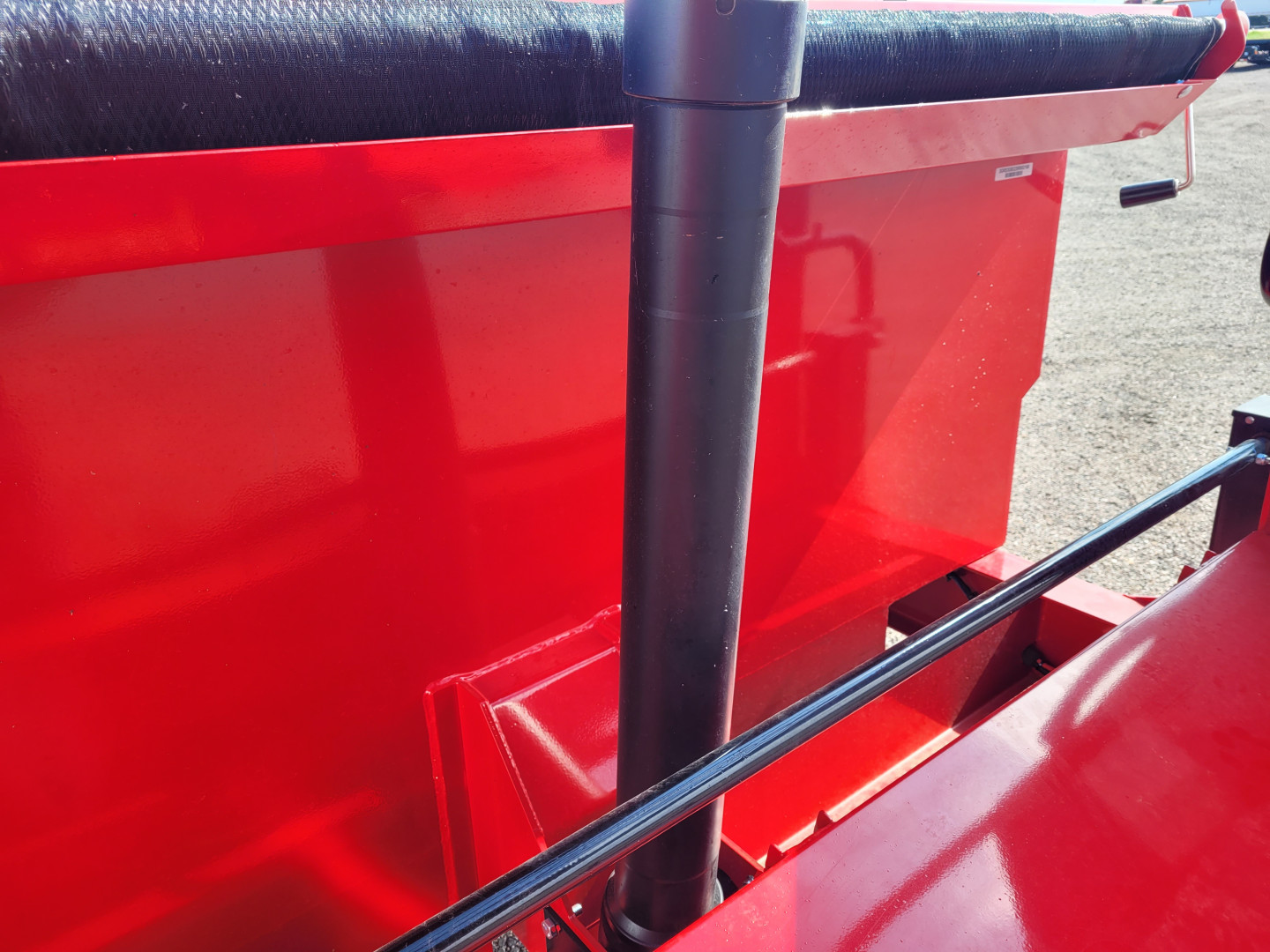 New 2025 Buckshot 83"x16' Telescopic Gooseneck Dump Trailer W/3' Sides